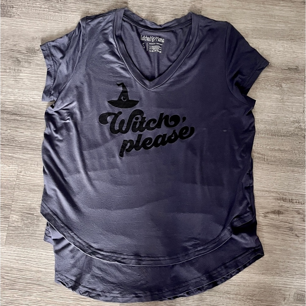 LATCHED MAMA Small WITCH PLEASE t-shirt